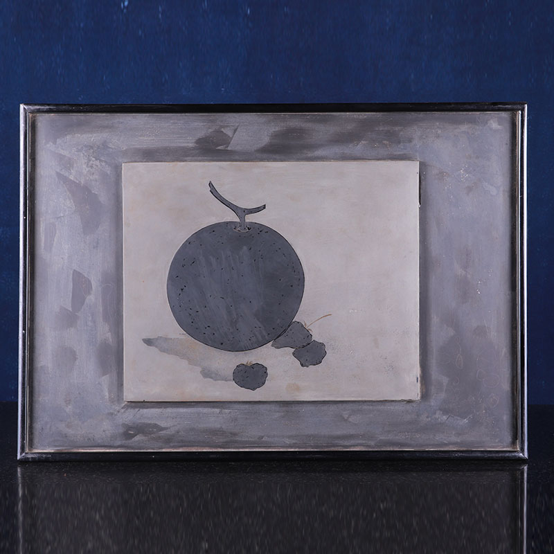 日本铜画 日本果实图版画